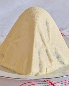 Творожная пасха с кунжутом