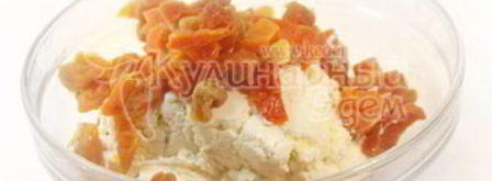 творожная пасха с курагой. Шаг 4