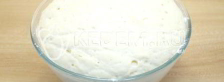 вкусный пасхальный кулич с изюмом. Шаг 4