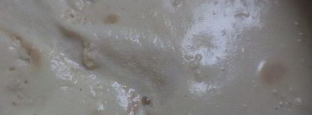 заварной кулич с вяленой вишней. Шаг 3