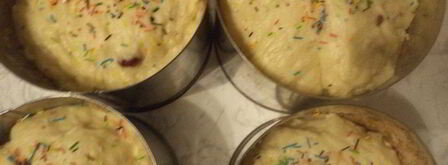 заварной кулич с вяленой вишней. Шаг 6