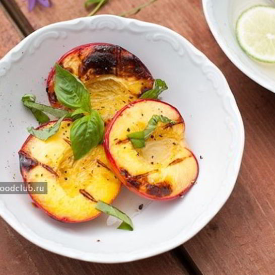 Рецепт персиков на гриле