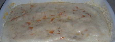 пудинг тыквенный с яблоками. Шаг 3