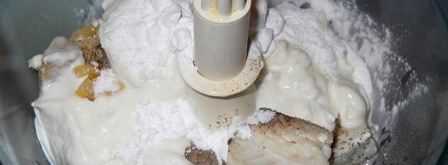 рыбный пудинг со шпинатом под соусом. Шаг 5