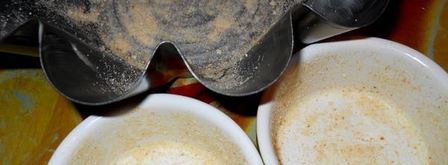 рыбный пудинг со шпинатом под соусом. Шаг 7