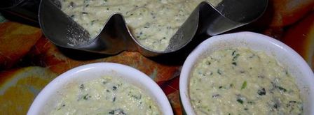 рыбный пудинг со шпинатом под соусом. Шаг 8