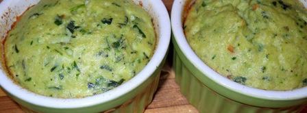 рыбный пудинг со шпинатом под соусом. Шаг 10