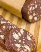 Шоколадная колбаска