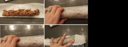 шоколадная колбаска. Шаг 7