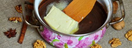 шоколадная паста с грецкими орехами. Шаг 3