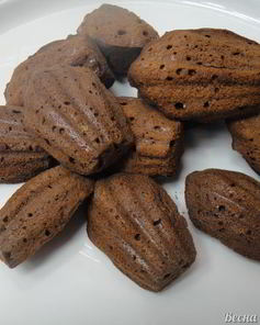 Шоколадные мадлен