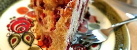 сладкая вертушка с пудингом и малиной. Шаг 12