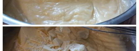 сладкая вертушка с пудингом и малиной. Шаг 3