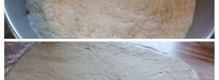 сладкая вертушка с пудингом и малиной. Шаг 5