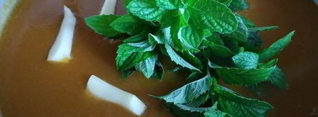 сливовая пастила с мятой и имбирем. Шаг 4