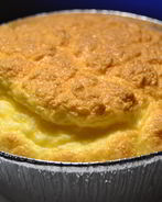 Белая рыба в суфле из сыра