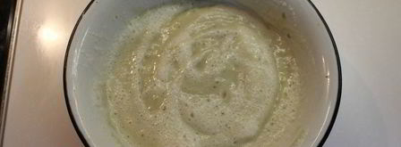 дважды запеченное суфле горгонзола и карамелизованная груша. Шаг 9