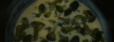 кукурузное суфле с брокколи и помидорами. Шаг 5