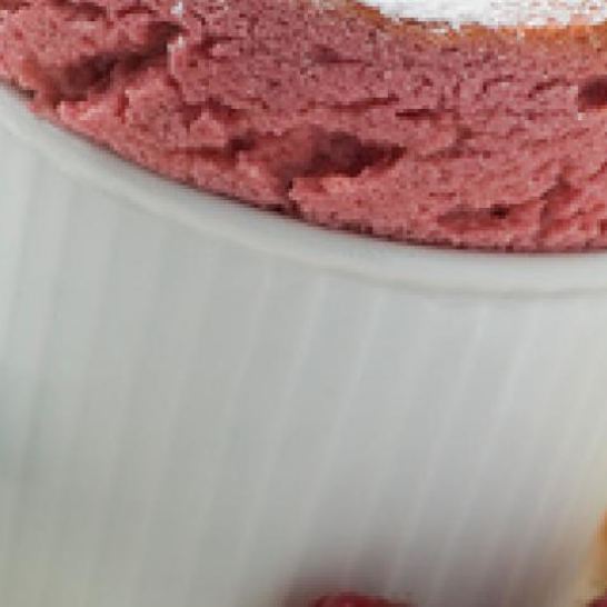 Рецепт малинового суфле