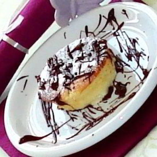 Рецепт марципанового суфле с шоколадом