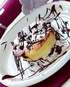 Марципановое суфле с шоколадом