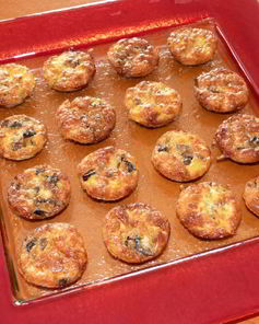 Мини-суфле из шампиньонов