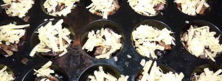 мини-суфле из шампиньонов. Шаг 5