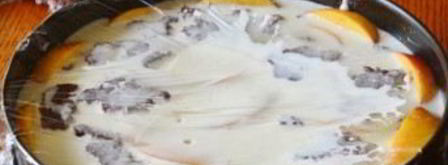 персиковый торт-суфле. Шаг 11