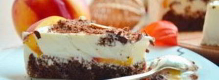 персиковый торт-суфле. Шаг 13