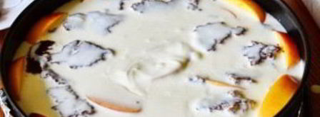 персиковый торт-суфле. Шаг 10