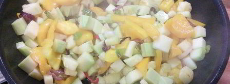 рагу из лосося с перловкой под сырным суфле. Шаг 3