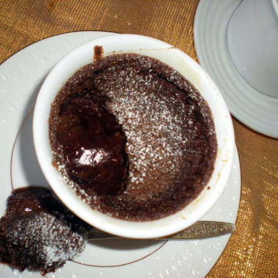 Рецепт шоколадного суфле шоко-эспрессо