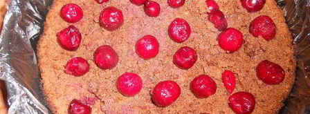 шоколадный кухэ с нежнейшим вишневым кремовым суфле. Шаг 7