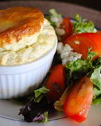 Суфле из голубого сыра