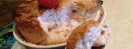 суфле из клубники. Шаг 8