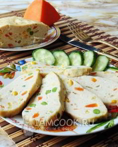 Суфле из курицы с овощами