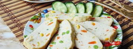 суфле из курицы с овощами. Шаг 12