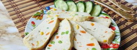 суфле из курицы с овощами. Шаг 11