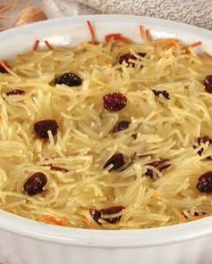 Суфле из лапши с миндалем и медом