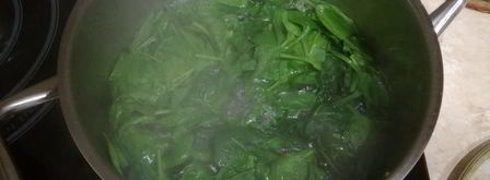 суфле из шпината и моркови. Шаг 3