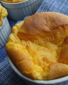 Суфле с тыквенным пюре