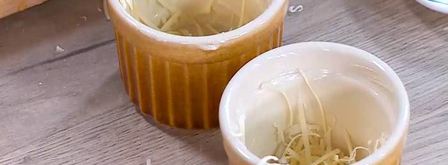 сырное суфле с зеленым луком и кукурузной мукой. Шаг 11