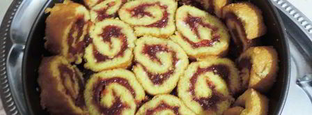 торт-суфле малиновый звон. Шаг 11