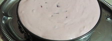 торт-суфле малиновый звон. Шаг 12