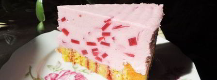 торт-суфле малиновый звон. Шаг 14