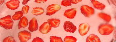 торт-суфле с клубникой. Шаг 6