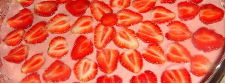 торт-суфле с клубникой. Шаг 7