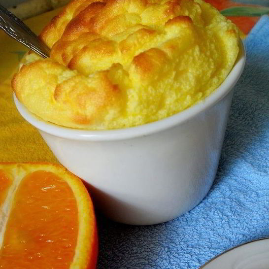 Рецепт цитрусового суфле с апельсином