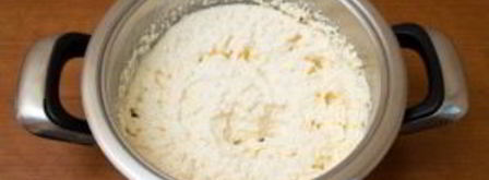 творожное суфле с ягодами. Шаг 3