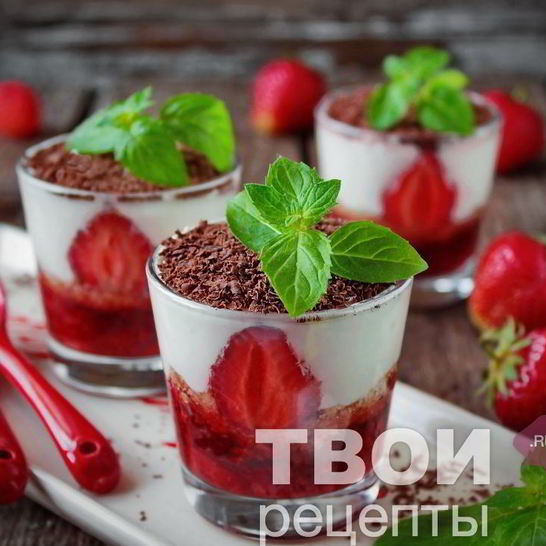 Рецепт клубничного тирамису